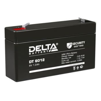 Изображение Аккумулятор ОПС 6В 1.2А.ч Delta DT 6012