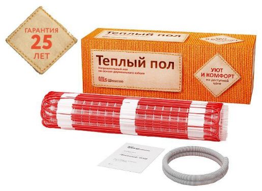 Изображение Комплект "Теплый пол" (мат) WSM 1890Вт/12.5кв.м Теплолюкс 100035666000