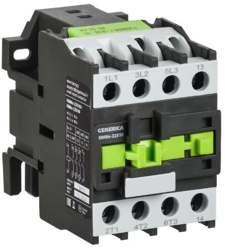 Изображение Контактор КМИе-22510 25А 230В/АС3 1НО IEK KKME21-025-230-10