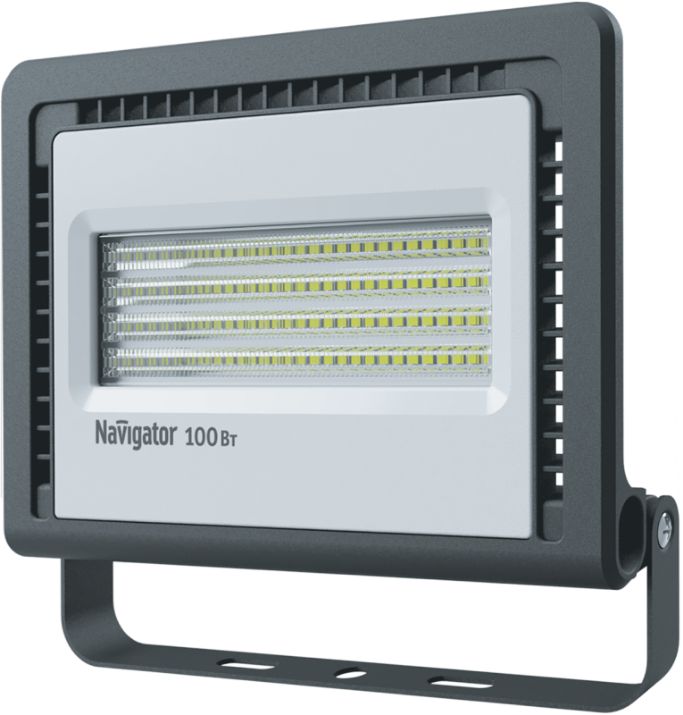 Изображение Прожектор светодиодный 14 150 NFL-01-100-6.5K-LED 100Вт 6500К IP65 8100лм черн. Navigator 14150