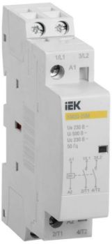 Изображение Контактор модульный КМ20-20М AC IEK MKK11-20-20