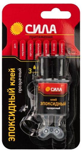 Изображение Клей СТМ SEBL1-6 эпоксидный 6мл шприц BL-1 СИЛА Б0002922