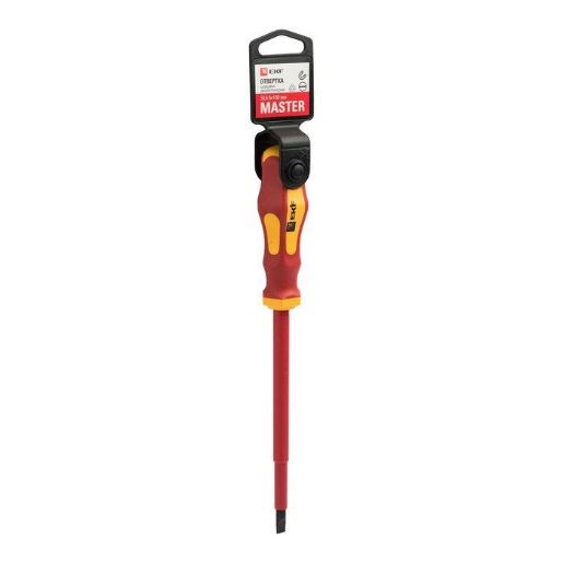 Изображение Отвертка SL6.5х150мм Master 1000В Basic EKF sl-6.5-150-mas-in