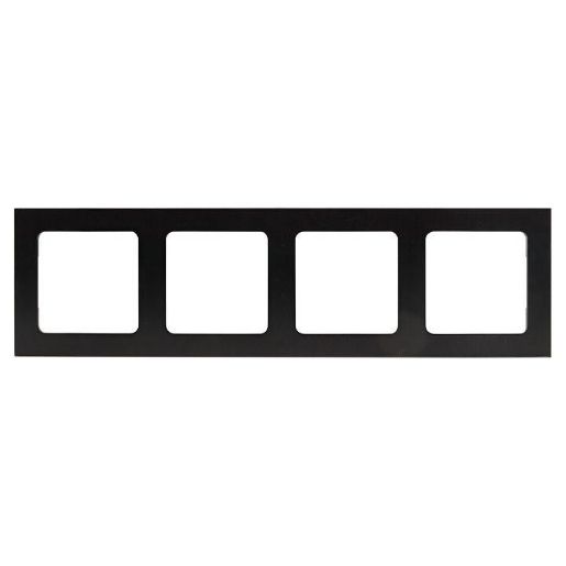 Изображение Рамка 4-м Стокгольм металл. черн. PROxima EKF EZM-G-305-10