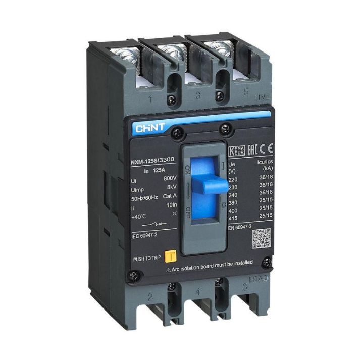 Изображение Выключатель автоматический 3п 32А 25кА NXM-125S (R) CHINT 844300