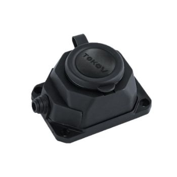 Изображение Колодка удлинителя 1-м 16А с заземл. каучук TOKOV ELECTRIC TKE-C05-KK1-Z