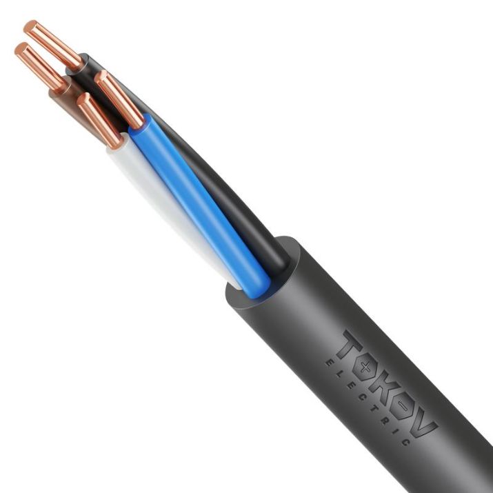 Изображение Кабель TOKOV ELECTRIC ВВГнг(А)-LSLTx 4х4 ОК (N) 0.66кВ (м) УТ000030898