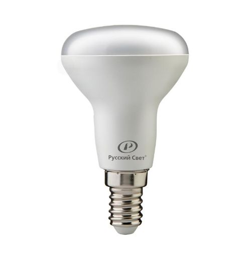 Изображение Лампа светодиодная RS R50 E14 7W 220-240V 6500К 7Вт 560лм Ra 90 рефлектор Русский Свет 15010645079