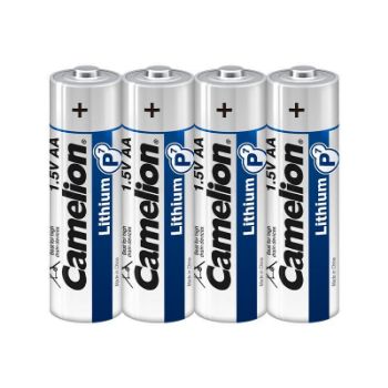 Изображение Элемент питания литиевый АА/FR6 Lithium SP4 FR6-SP4 батарейка 1.5В (уп.4шт) Camelion 15243