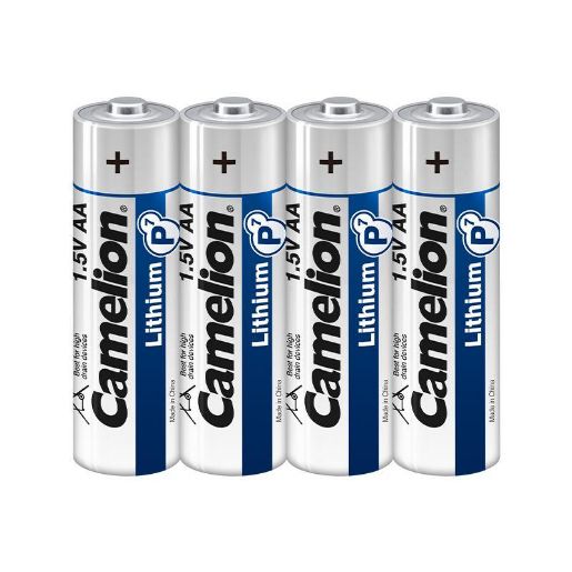 Изображение Элемент питания литиевый АА/FR6 Lithium SP4 FR6-SP4 батарейка 1.5В (уп.4шт) Camelion 15243