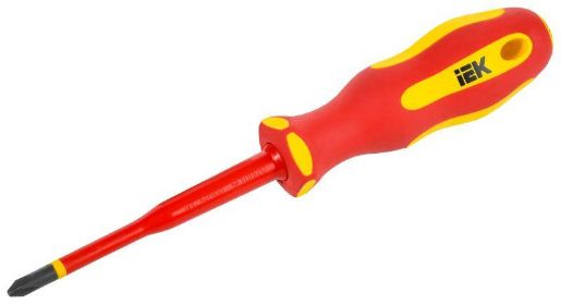Изображение Отвертка диэлектрическая SLIM PH2х100 Т2 ARMA2L 5 IEK A2L5-SC31-T2-PH-20-100