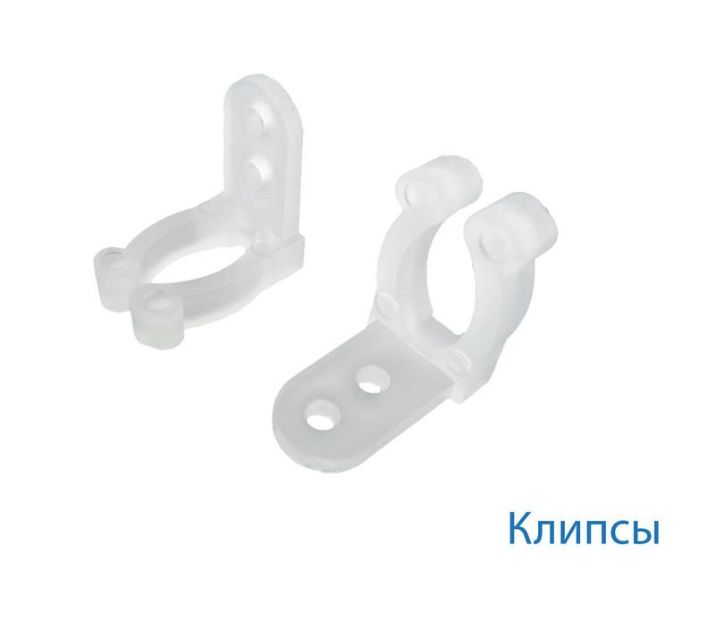 Изображение Клипса для монтажа Дюралайта 13мм (уп.20шт) Космос KOC-DL-CL13