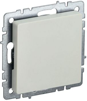 Изображение Заглушка с суппортом BRITE МЗ10-БрКр механизм беж. IEK BR-PL10-K10