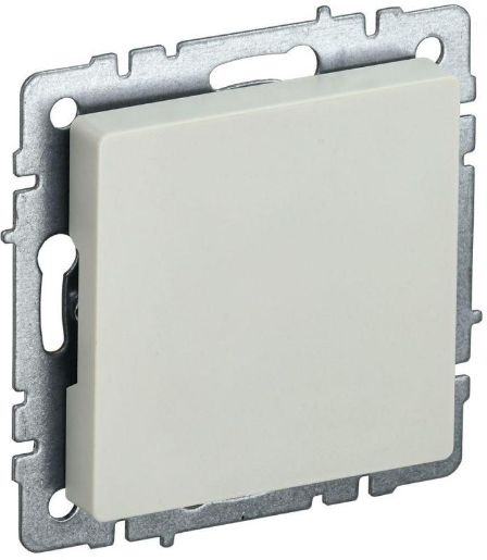 Изображение Заглушка с суппортом BRITE МЗ10-БрКр механизм беж. IEK BR-PL10-K10