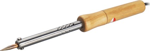 Изображение Паяльник 90 225 OSE-Pes06-60W-KP дерево; конус прямой ОНЛАЙТ 90225