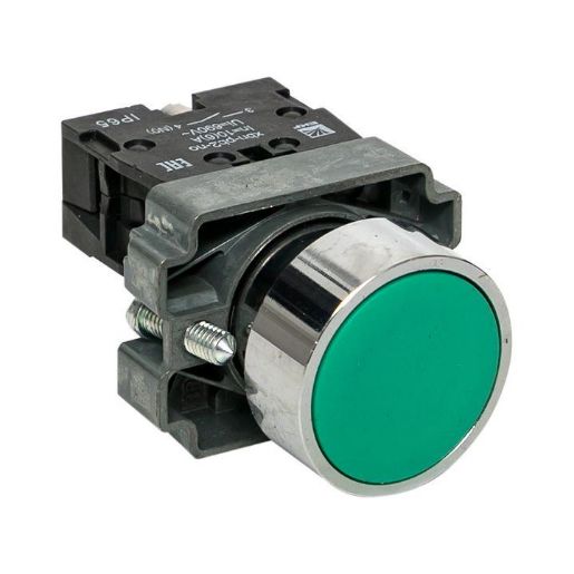 Изображение Кнопка BA31 зел. NO IP65 PROxima EKF xb2-ba31-65
