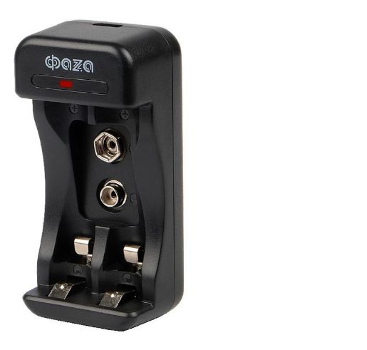 Изображение Устройство зарядное B-50USB Ni-Cd/Ni-MH (2хAA/2хAAA/1х9В "Крона") индикатор зарядки питание от USB кабель MicroUSB-USB в компл. ФАZА 5038806