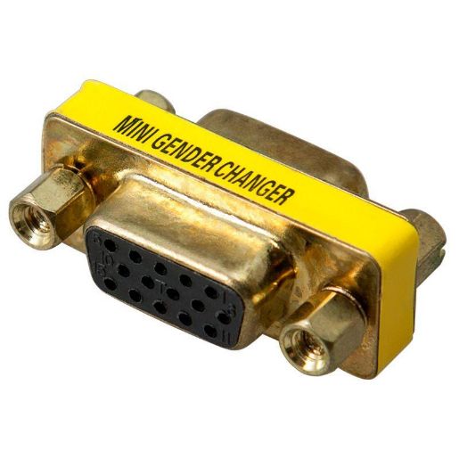 Изображение Переходник гнездо VGA - гнездо VGA Rexant 17-6817