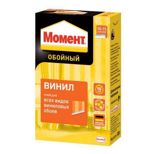 Изображение Клей обойный "Момент Винил" 500г Момент Б0034798