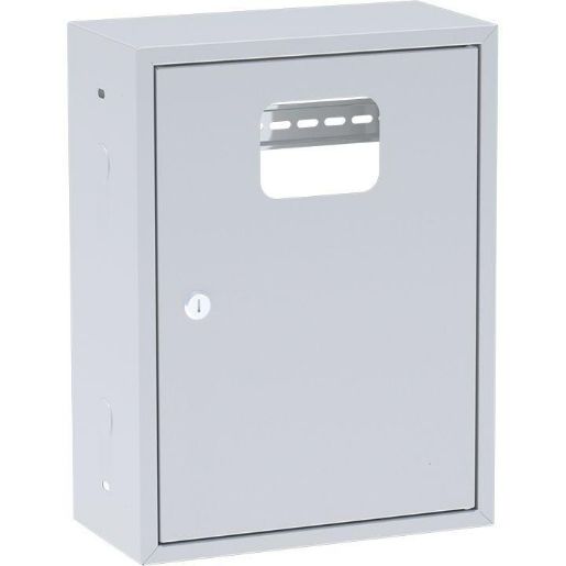 Изображение Щит ЯУР с двумя DIN-рейками (400х300х150) Basic EKF uerm2-din-400-bas