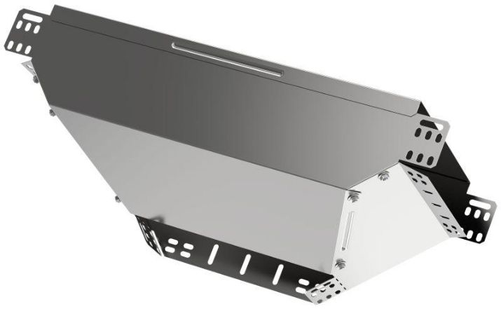 Изображение Ответвитель Т-образ. верт. вниз боковой 100х300 IEK CLM50D-OVNB-100-300