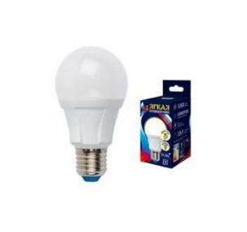Изображение Лампа LED-А60 8Вт/NW/E27/FR PLP01WH картон Uniel UL-00001523