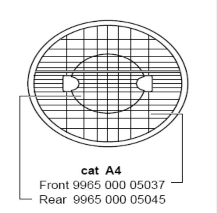 Изображение Аксессуар MVF403 FRONT REFLECTOR ASSY CAT A4 PHILIPS 996500005037