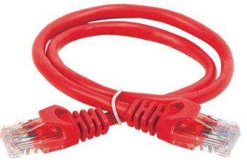 Изображение Патч-корд кат.5E UTP 1м красн. ITK PC04-C5EU-1M