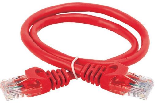 Изображение Патч-корд кат.5E UTP 1м красн. ITK PC04-C5EU-1M