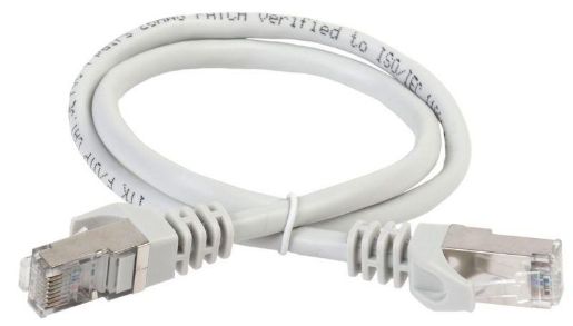 Изображение Патч-корд кат.5E FTP LSZH 0.5м сер. ITK PC01-C5EFL-05M