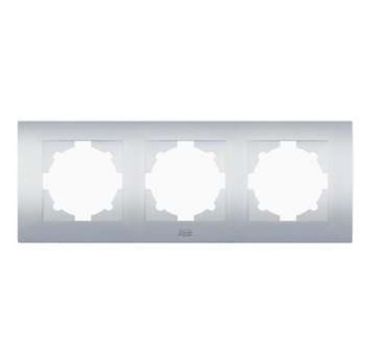 Изображение Рамка 3-м Cosmo алюм. ABB 612-011000-227