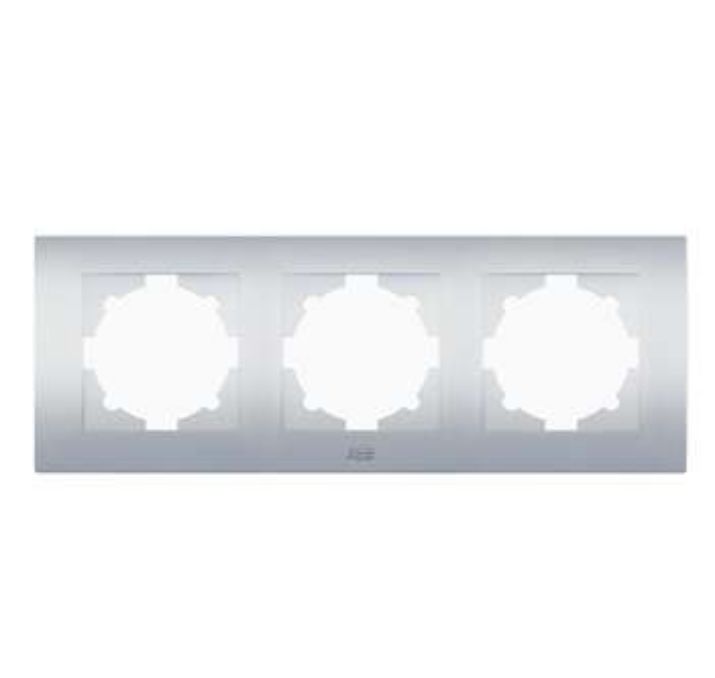 Изображение Рамка 3-м Cosmo алюм. ABB 612-011000-227