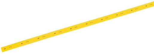 Изображение Трубка термоусадочная ТТУ нг-LS 6/3 желт. 1м IEK UDRS-D6-1-K05