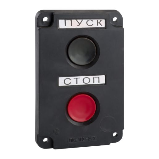 Изображение Пост кнопочный ПКЕ-122 2 У2 IP54 КЭАЗ 150740