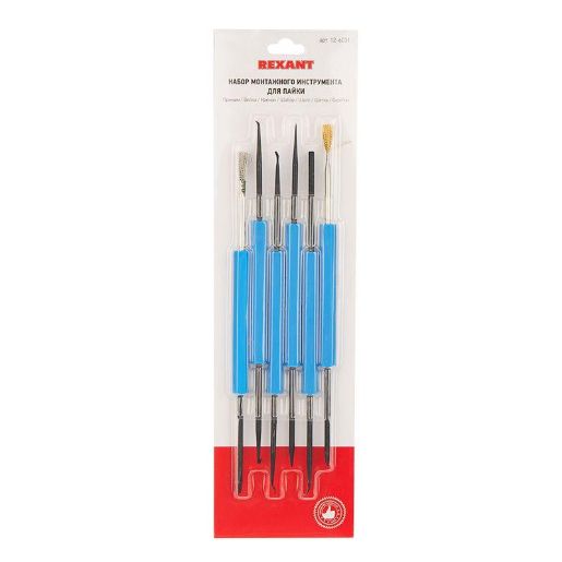 Изображение Набор для пайки (CT-3616) (ZD-151) (6 предметов) Rexant 12-6031