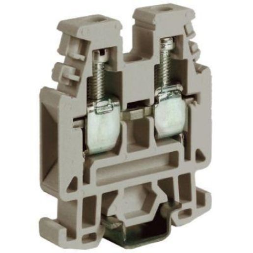 Изображение Зажим проходной RP.4/6GR 4кв.мм сер. DKC ZRP300GR