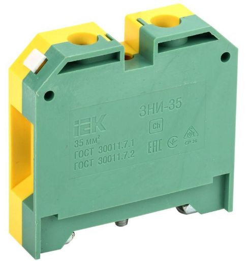 Изображение Зажим наборный ЗНИ-35PEN 35кв.мм (JXB-земля) IEK YZN20-035-K52