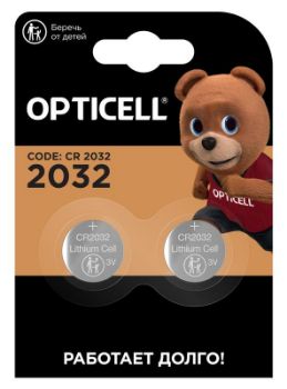 Изображение Элемент питания литиевый CR2032 (блист. 2шт) Specialty Opticell 5060002
