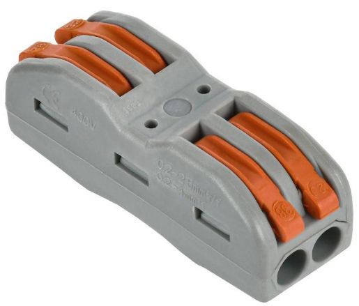 Изображение Клемма строительно-монтажная СМК 222-4122 (уп.4шт) IEK UKZ20-4122-004