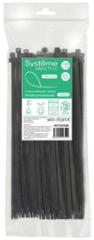 Изображение Стяжка кабельная 250х4.8 черн. (уп.100шт) SE IMT25048B