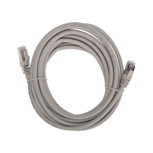 Изображение Патч-корд S/FTP CAT 6A (10G) RJ45-RJ45 28AWG LSZH сер. 5м Rexant 02-0390-5