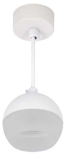 Изображение Светильник 4012 подвесной под лампу GX53 бел. IEK LT-UCB0-4012-GX53-1-K01