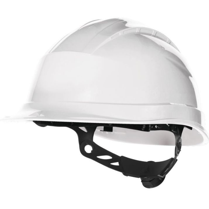 Изображение Каска защитная QUARTZ UP III без вентил. с храповым механизмом бел. Delta Plus QUARUP3BC