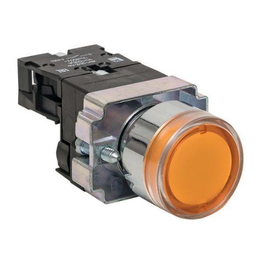 Изображение Кнопка BA51 с подсветкой 230В желт. NO PROxima EKF xb2-bw51-230