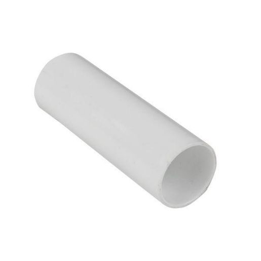 Изображение Муфта соединительная для трубы 16мм бел. Plast EKF ms-t-16-w-r
