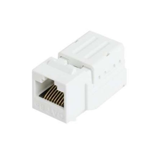 Изображение Модуль-вставка Keystone кат.6 (класс E) 250МГц RJ45/8P8C FT-TOOL/110/KRONE T568A/B неэкран. бел. NIKOMAX NMC-KJUE2-FT-WT