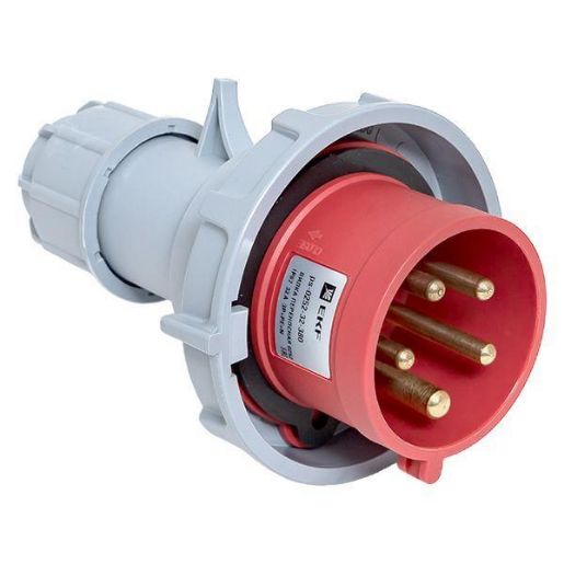 Изображение Вилка переносная 0252 3P+PE+N 32А 380В IP67 PROxima EKF ps-0252-32-380
