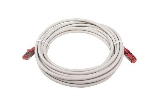 Изображение Патч-корд кат.5E F/UTP экранир. LSZH PC-LPM-STP-RJ45-RJ45-C5e-5M-LSZH-GY 5м сер. Hyperline 42339