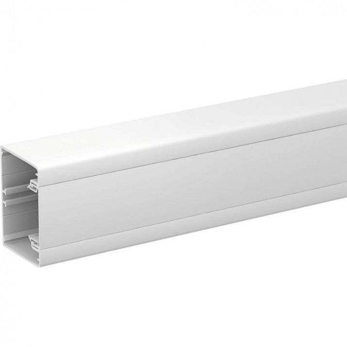Изображение Короб 75х55мм с крышкой OL45 ПВХ RAL9003 (дл.2м) SchE ISM10100P