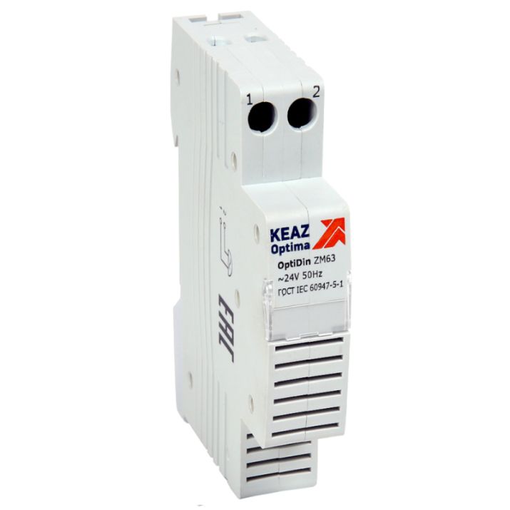 Изображение Звонок электрич. мод. OptiDin ZM63 230AC УХЛ3 КЭАЗ 138627